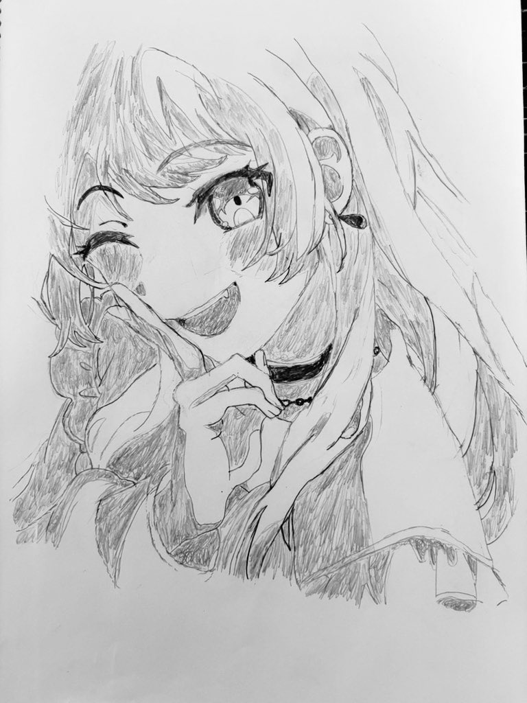 naoki2911's tweet photo. #2025年自分が選ぶ今年の4枚
今年中にそよも描きたかった...
来年に完成させたい！ https://t.co/ooPcsqlwjV