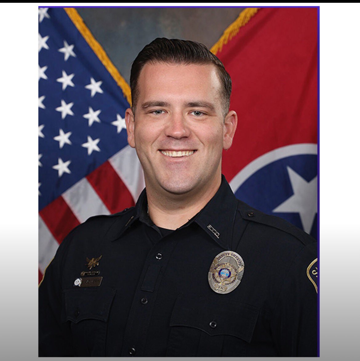 DEPUTY KILLED: Blount County Sheriff's Office, TN Deputy Justin Mowery, 30, was killed in a car crash while on patrol Sunday afternoon, according to the Sheriff. Deputy Mowery previously served as a security officer at the University of Tennessee Medical Center and dedicated his