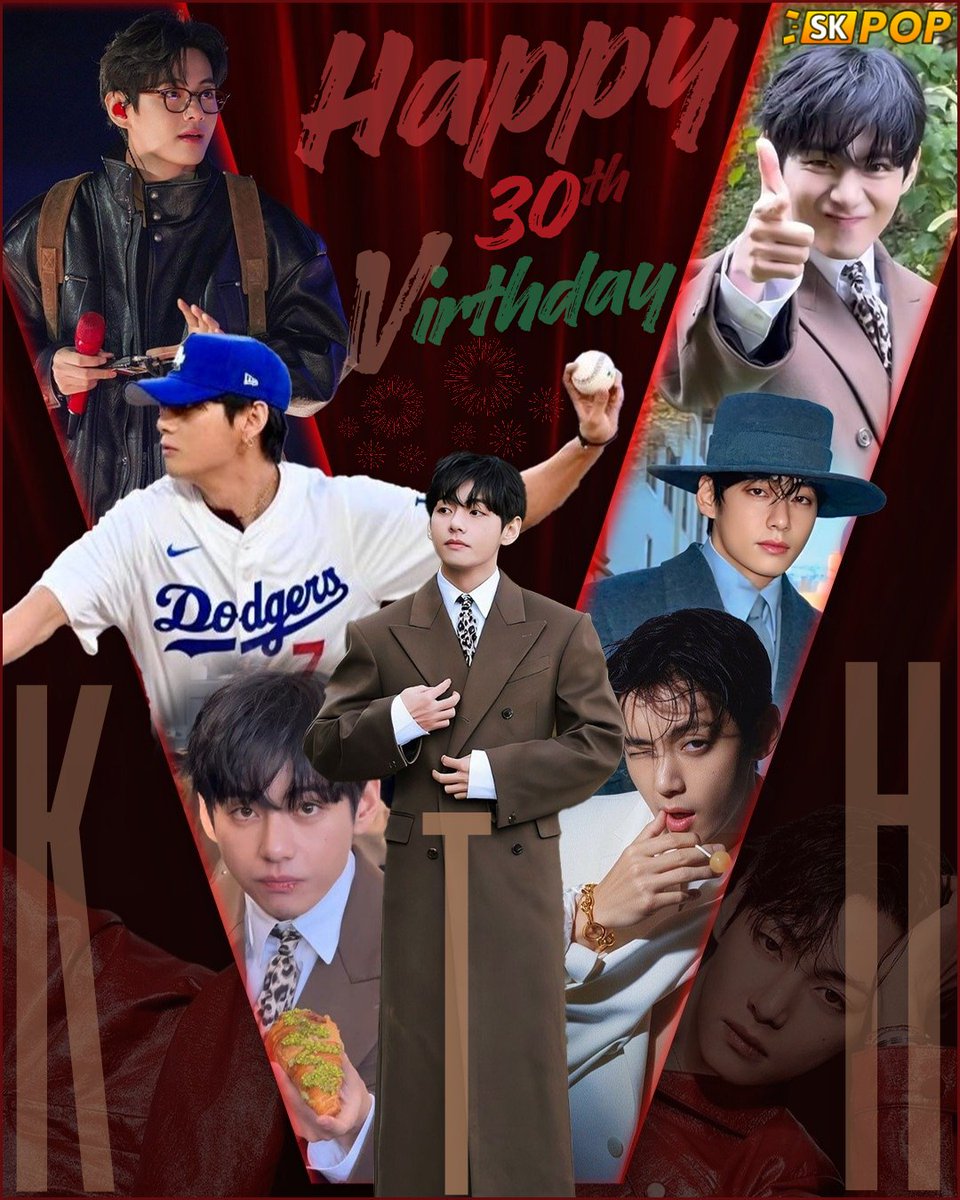 SKPopCulture's tweet photo. ⏳ Today the world celebrates Kim Taehyung / V of BTS turning 3 decades forever young! 
✨👑🐯🐻3️⃣0️⃣🎂💜
#HAPPYVDAY #HappyBirthdayTaehyung

🌟 Celebrating 10958 days of the one and only #TimelessIconTaehyung, #VEpitomeOfExcellence — his mellifluous baritone with majestic vocal range, the idol of idols, a man of ambidextrous talents, fashion icon with incandescent charisma both on and off stage, the warmth of winter, and gift of year-end! ✨👑

⏳ It has been 262,992 hours of turning #30on30MiracleTaehyung, 15,779,520 minutes of Taehyung's incredible transformation from a boy to a man of many talents, his achievements as a Soloist, as a global icon, and as member of Bangtan! ✨ 👑 
Despite all odds, the Kim Taehyung impact remains undefeated! 🔥

📀 V has paved his own glorious path towards musical excellence — From being the First Double Million Album Seller K-Pop Soloist with "Layover", to earning the biggest Jazz & Christmas Song Debuts on Spotify in 2024 with "White Christmas" and "Winter Ahead", to being the K-pop Soloist with Most Hot100 entries in 2024, to winning several award categories at iMBC Awards, Jupiter Awards, KGMA and more in 2025! 🎤🎶✨
🕺🏻Beyond music, Kim Taehyung reigns supreme as one of the most versatile brand ambassadors, from luxury giants like Cartier & CELINE, to Coca Cola Korea, Compose Coffee, TirTir, Yunth, Snowpeak, Siminvest, and Paradise City! 
🔝 V also maintains his rank as one of the top music influencers on Instagram, with most liked posts, and earning highest EMV during Fashion Week! 🔥

⚾ In 2025, Taehyung also made history as the ceremonial first pitcher for the LA Dodgers, garnering massive praise from professionals for his perfect left-handed pitch!

🪖🇰🇷 Our Sir Captain V also proved his mettle as the nation's pride, completing his training under South Korea's Special Duty Team Counter Terrorism Military, earning accolades for his sharp shooter skills! 🎯💘
Taehyung's diligence to overcome his fear of heights, along with achieving body goals continue to be a constant treat and source of inspiration for us all! 🙌

⭐ #V30YearsWrittenInPoetry is a lyrical art, a poet's muse, with an unparalleled, globally sensational face card, acclaimed as the "Most Handsome Man" by several publications every year! 👑

🙌 To exist in the same time period with #TaeOurWinterComfort is a constant gift, as he keeps pushing personal and global boundaries! 
💫 As we celebrate the beginning of the 3rd decade of V's versatility, we also Vow that we will be cheering always for #ForeverOurTreasureV, Loving V Again and Again, through every Scenery, and Rainy Days without an (end)! ♾️

On #UltimateAceTaehyungDay, we wish for greater success, happiness, and light to brighten all blues and greys for  #TaehyungOurPurpleLight!
🤝💜✨♾️😍🫡💜❄️✨

HAPPY TAEHYUNG DAY 🎉
