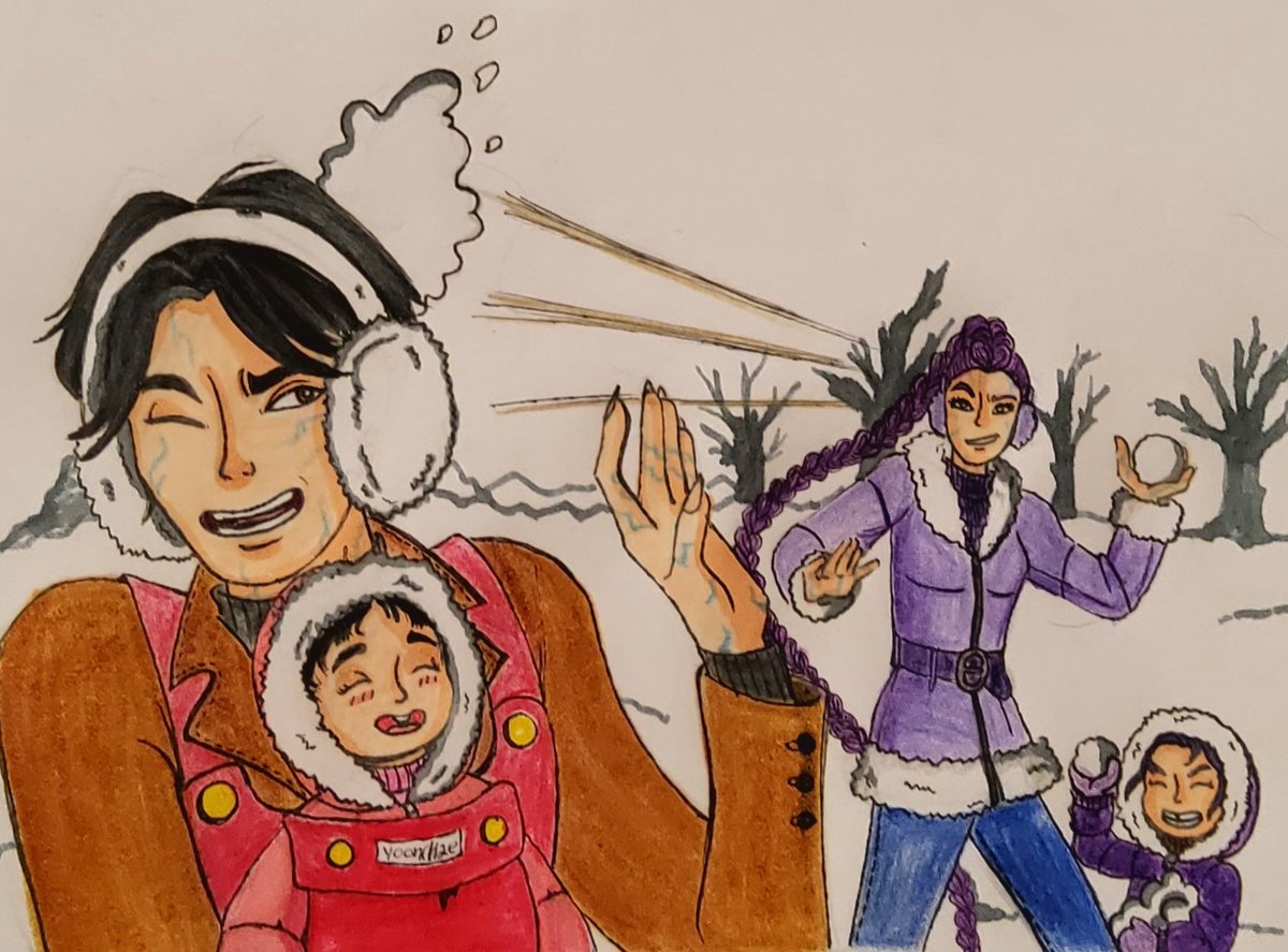 Rujinu Weekend-Holidays Edition 🎄💖
 Day 3: Snow activities ❄️☃️ 

<a href="/jinumiweek2025/">Rujinu Week</a>
 #KpopDemomHunters #kpdh #rujinu #Jinumi #Jinumiweek2025 #fanchild #alternativeuniverse