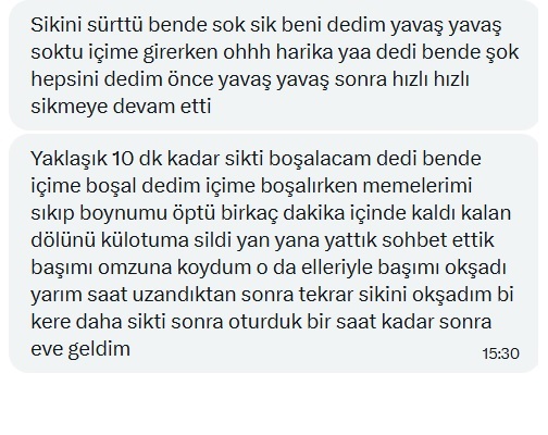 Yeni yaşanılmışlık.  Paylaşım için Teşekkürler.   İyi zevkler diliyoruz.    #CrossDresserAnılar