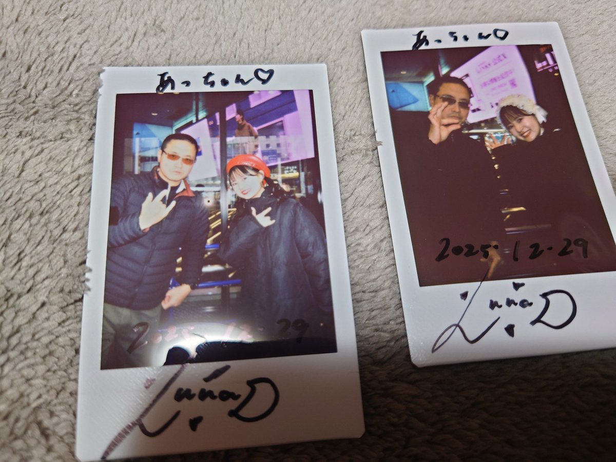 チェキで振り返る2025 今年のチェキの枚数→199枚です。