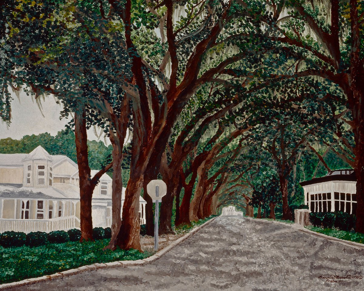 St Augustine Street
Oil on Canvas painting🎨

Art for Missions Collection🙏
Editions just 25 Matic to support #missions providing health care, education and food in rural Nicaragua and Africa.❤️

opensea.io/collection/art… 
#cryptoart #christiannft #charity