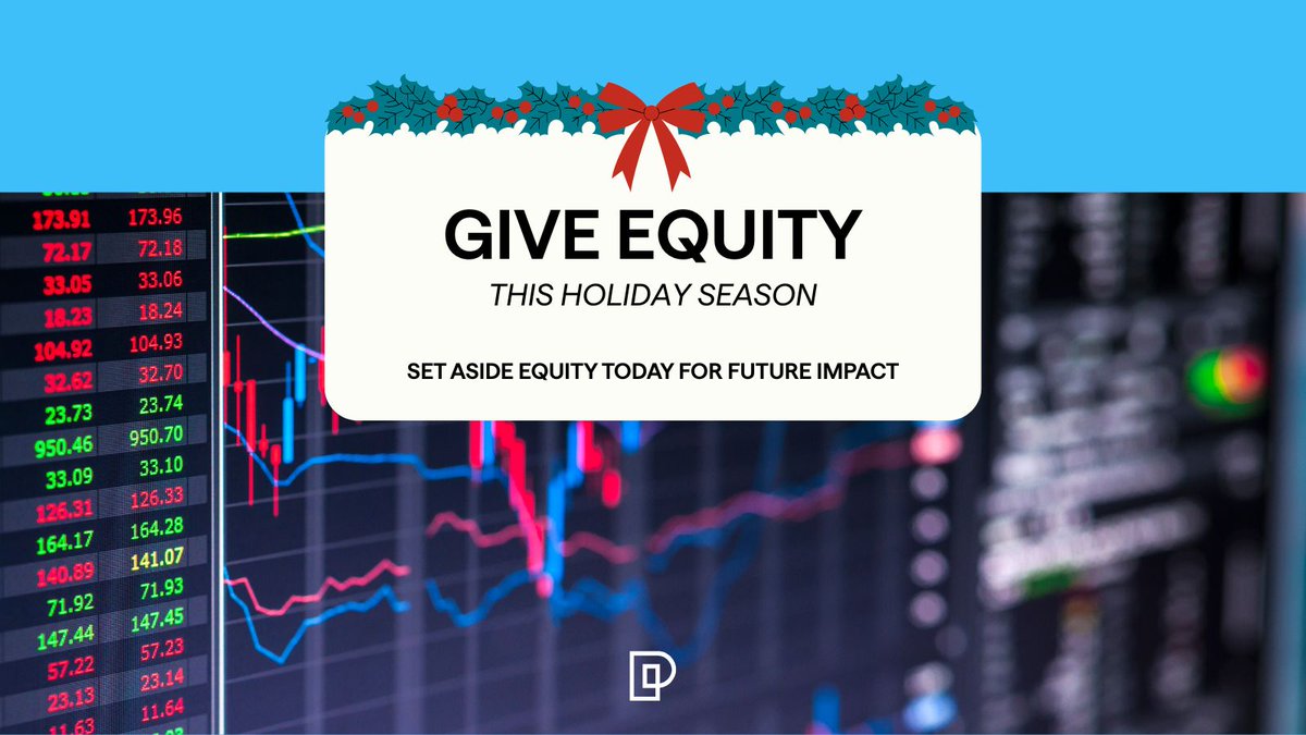 Give the gift that keeps on giving by pledging 1% of your company’s equity this holiday season. By setting aside equity today, you can ensure ongoing impact into the future.

Learn more: pledge1percent.org

#Pledge1