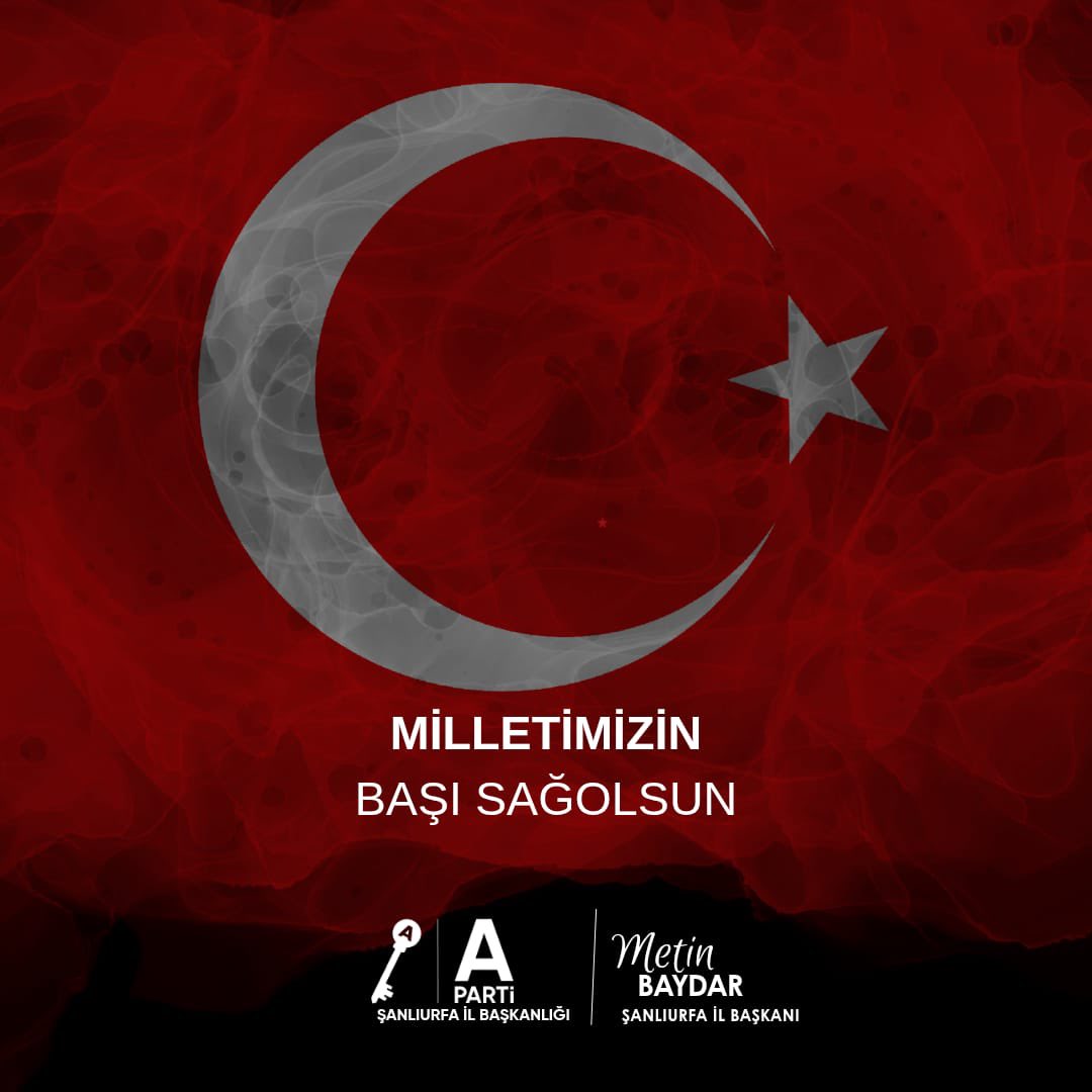 Ülkemizin güvenliği için yürütülen DEAŞ terör örgütüne yönelik operasyon sırasında, görevleri başında 3 kahraman evladımız şehit olmuştur.
Bu alçak terör örgütü, milletimizin iradesi ve devletimizin kararlı mücadelesi karşısında asla amacına ulaşamayacaktır.
Aziz şehitlerimize