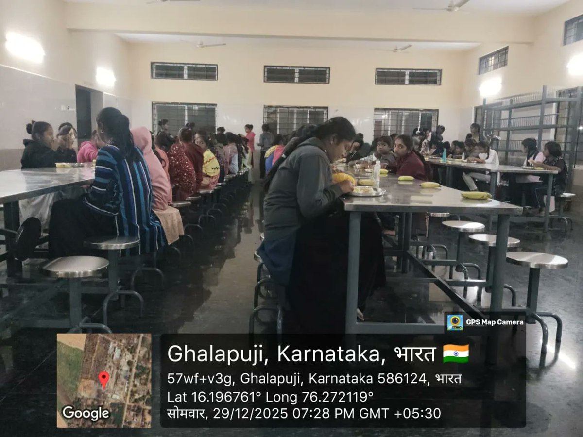 MorarjiG's tweet photo. Dinner  #SocialAudit_SWDMeals #SocialWelfare_Karnataka https://t.co/cvgp2B1lIJ