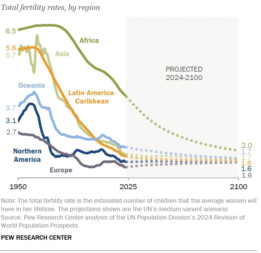 This chart explains everything anyone wanted to know about why the West has allowed rampant immigration to occur without any real opposition from any side of the political spectrum.

These native birth rates spell doom for Western society.