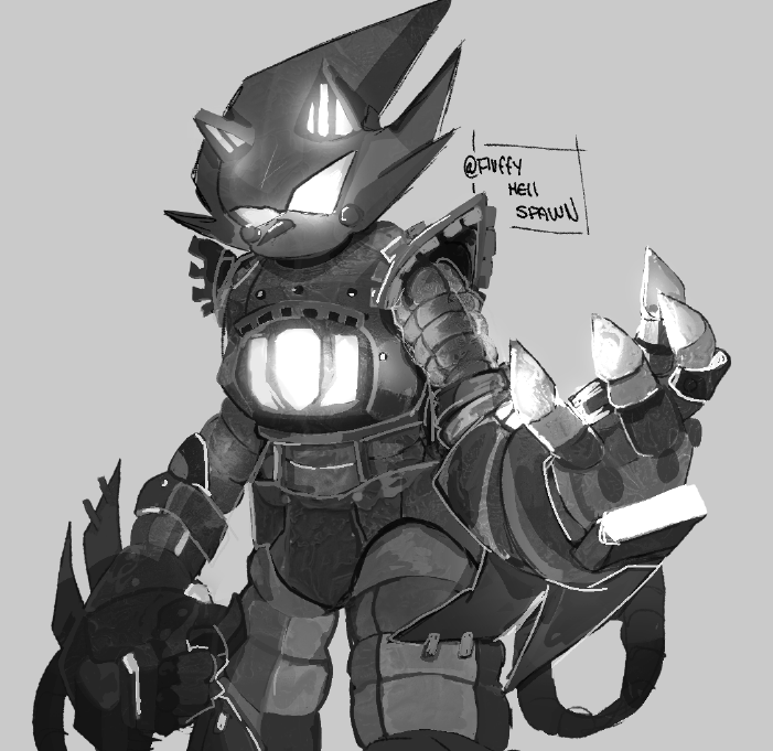 kazzzzzkaz's tweet image. Hi I have no idea how twitter works but I am a huge fan of Furnace's design  hope you dont mind the occasional doodles and such ♪(^∇^*)
#StarvedandFurnace #furnace #digitalart #Modernstarved