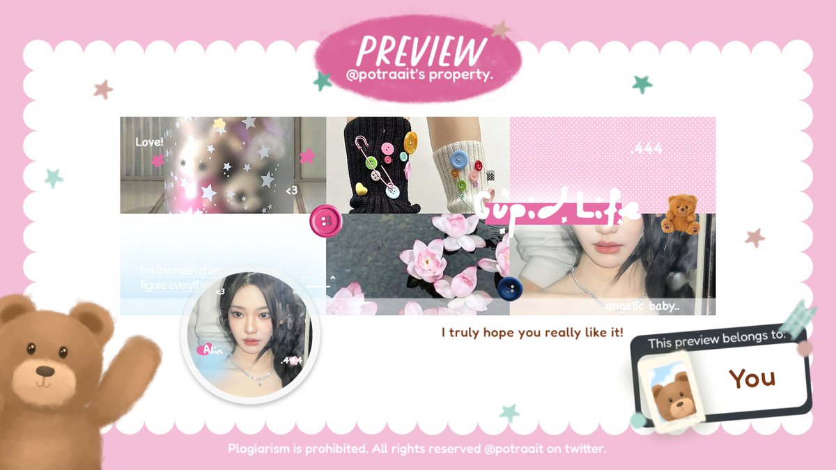 potraait's tweet image. ding dong . . . 🧸🔔 —pesanan cupid💘 atas nama (@gembum) sudah jadi! silahkan dm aku untuk jemput yaah :3