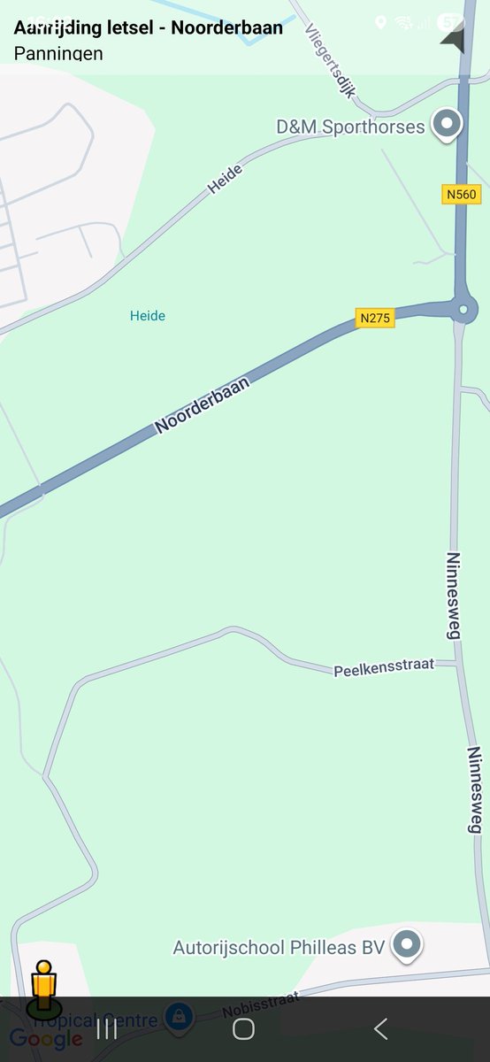 Aanrijding met letsel op N275 Noorderbaan