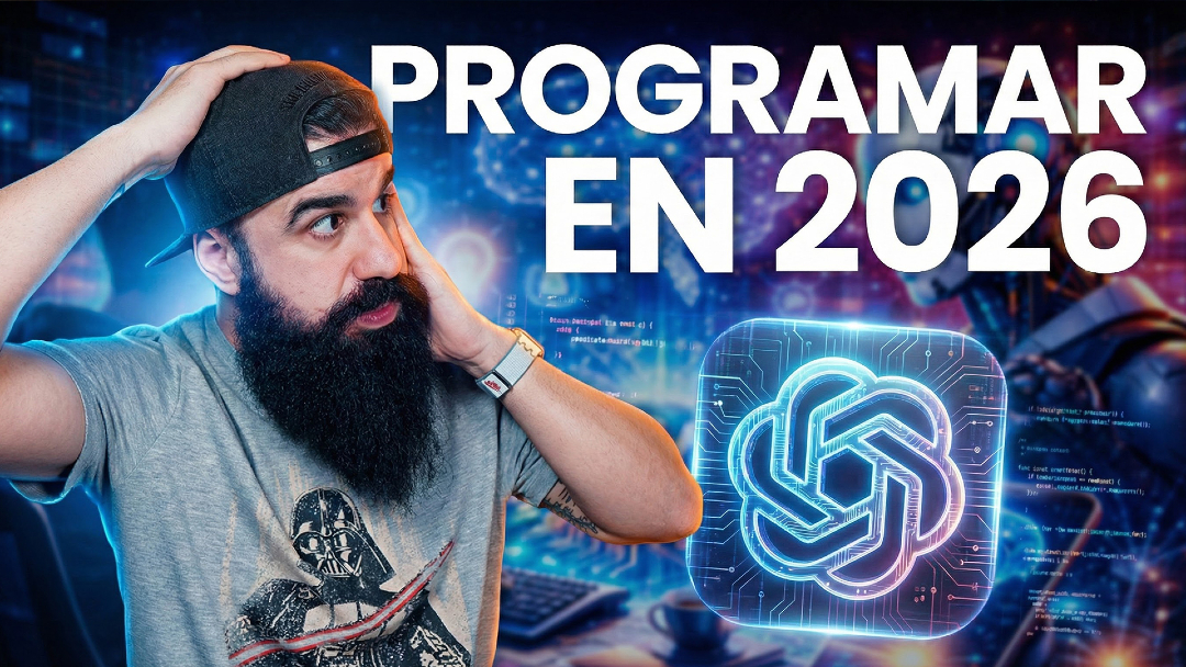 Último vídeo del año!

No quería acabar 2025 sin subir un nuevo tutorial al canal, por lo que se me ha ocurrido preparar una guía con mis consejos para estudiar programación de manera efectiva en medio de todo el boom de la IA.

Espero que te ayude.

→ youtu.be/JwuUfAWh3Jk