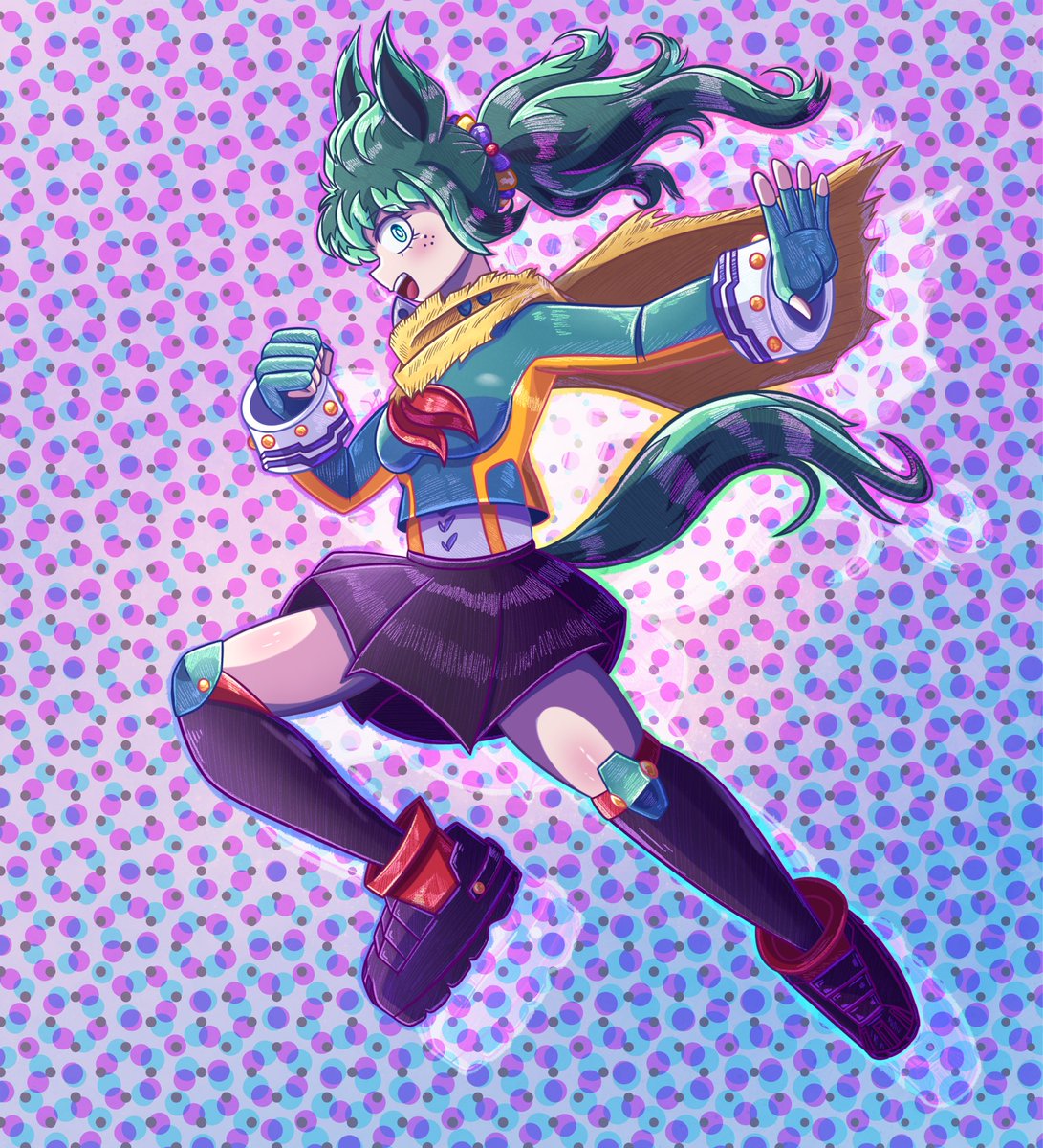 Thought this was a cute idea lmao
Fem izuku is a cutie