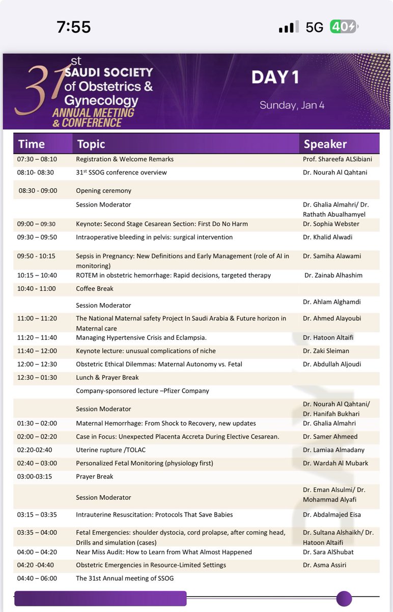 NHMALQahtani's tweet photo. Only 5 days left to an exceptional program delivered by distinguished international and national speakers.
Insightful sessions, practical advances, and meaningful connections await. Don’t miss it.
✨ Use the code available on the site to get 50% off.
🔗 Program details: https://t.co/00ZbljR04r
📝 Register now: https://t.co/7e29nrkh0Q