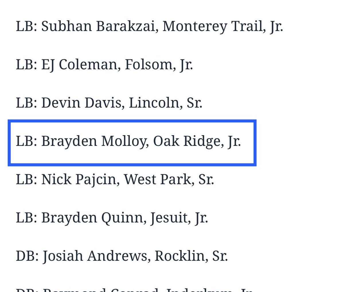 Brayden Molloy tweet media