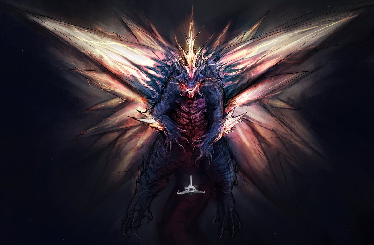 RedsunJT's tweet photo. First Encounter
#Godzilla #GodzillaXKongSupernova https://t.co/9h0OAIlQjR