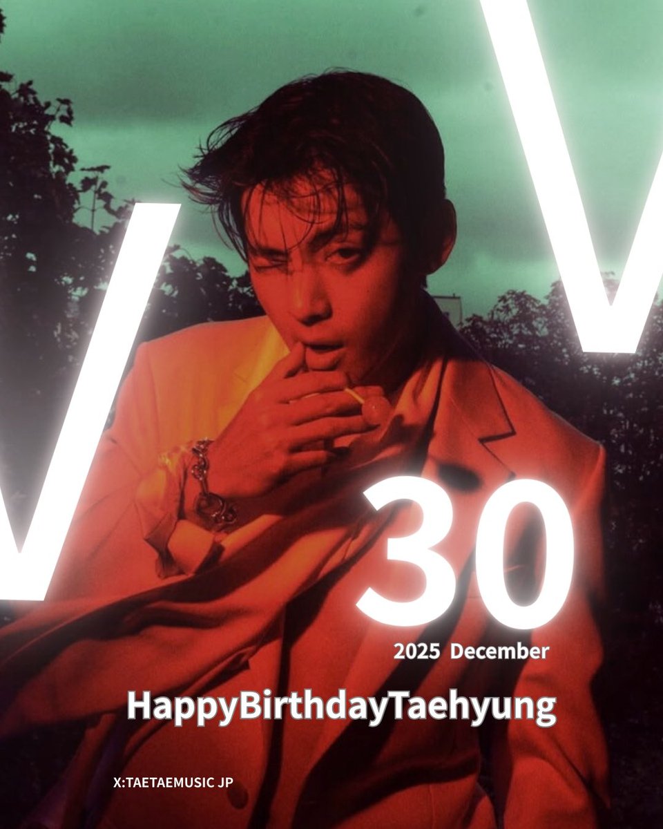 streamfortaejpn's tweet image. 🎂𝗛𝗔𝗣𝗣𝗬 𝗧𝗔𝗘𝗛𝗬𝗨𝗡𝗚 𝗗𝗔𝗬🎂
テテ30歳おめでとうございます

#HAPPYVDAY
#HappyBirthdayTaehyung
#우리의겨울태형아_생일축하해
HAPPY TAEHYUNG DAY