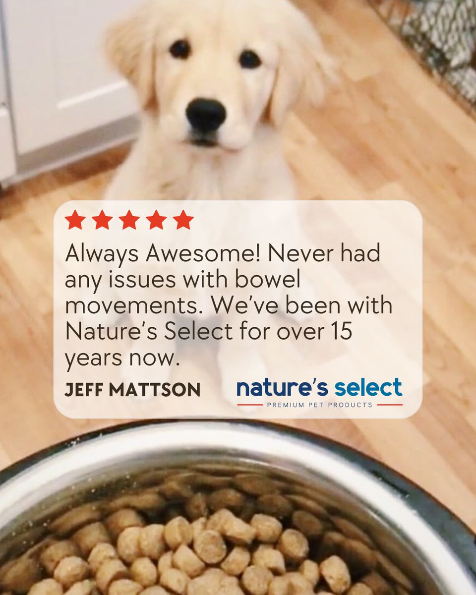 Nature's Select Pet Food tweet media