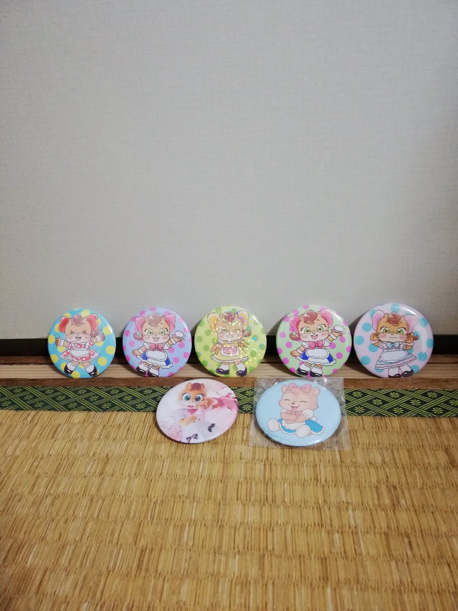 限定品⚠️yoshikitty ドラム缶バッジ シャティ氏の缶バッジ買いました ありがとうございました #シャティ