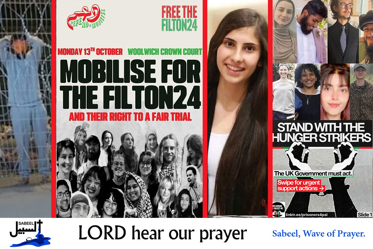 We  remember in our prayers this week all who are incarcerated  and separated from their loved ones...
sabeel.org/read-more-2665/