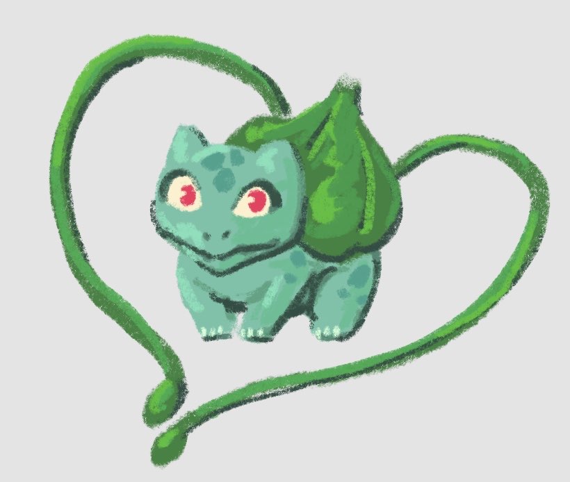 Zeldathon's tweet photo. We have the lovely Bulbasaur from memory by the amazing Daeyumi as requested with your donations!

Thank you all for your donations during Art Hour this morning! #Zeldathon https://t.co/gXPQ9Sp89S