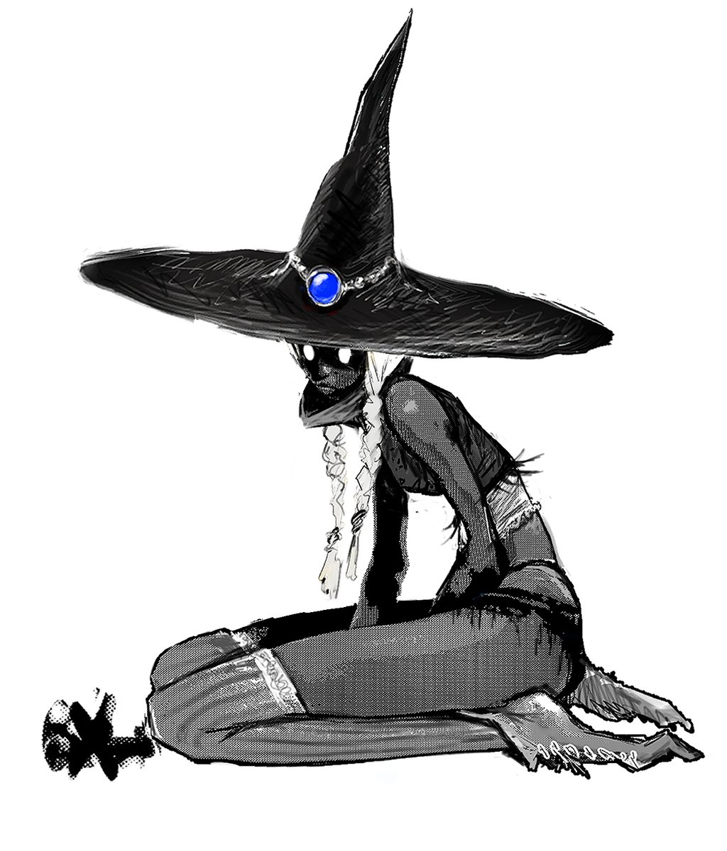 aoibluevi's tweet photo. Black Mage design for 3d — just a rough background design sketch I did while watching some amazing YouTube videos by @clovergirle https://t.co/JI36UQopQa