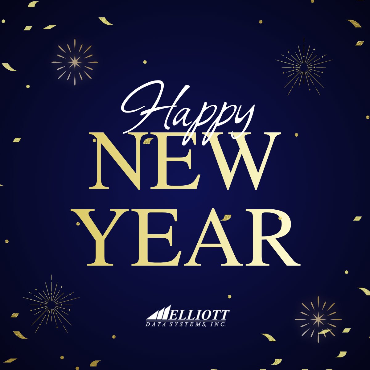 Happy New Year!
As we welcome 2026, we wish you a year filled with success, growth, &amp; joy.
Elliott's offices will be closed on January 1, 2026, in observance of New Year’s Day. After-hours technical support will be available for emergencies. Holiday rates apply.