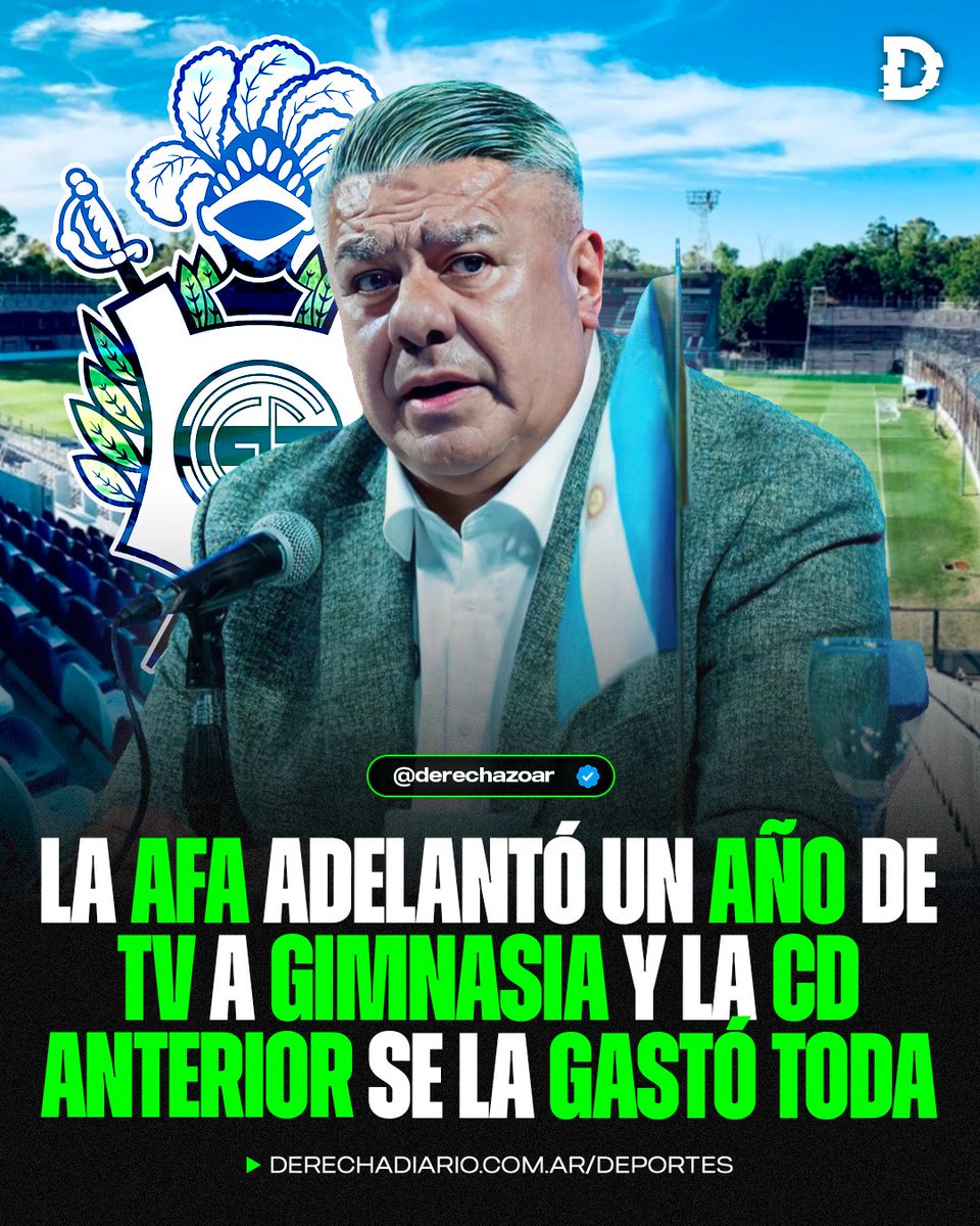 derechazoar's tweet image. 🇦🇷🚨 #URGENTE ESCÁNDALO EN GIMNASIA: La nueva dirigencia del Lobo reveló la calamitosa situación económica que dejó la conducción anterior con la complicidad de Chiqui Tapia.

‼️ Denuncian que la AFA les adelantó todo el 2026 en derechos televisivos por un total de $1.900…