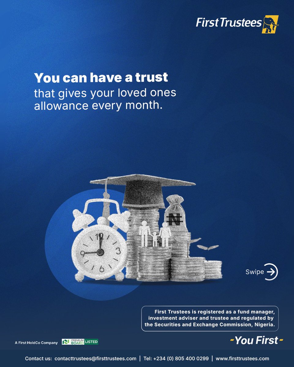 FirstTrustees's tweet image. December is not the only time to give to your loved ones back home.

Every month, they can get a token of love from you, if you set up a trust for them.
Let’s show you how this works!

First Trustees is registered as a fund manager, investment advisor and trustees and regulated…
