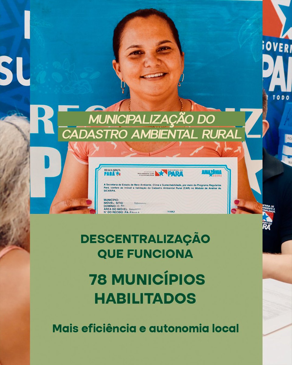 semaspara's tweet image. A segunda parte da nossa retrospectiva chegou!
Seguimos apresentando mais entregas e avanços que marcaram o trabalho da Semas em 2025, reforçando o compromisso com a sustentabilidade, a proteção ambiental e o desenvolvimento do Pará!
 #Clima #Sustentabilidade #Pará #Retrospectiva
