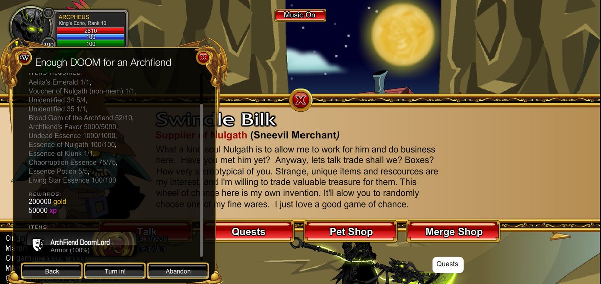 Archpheus tweet picture