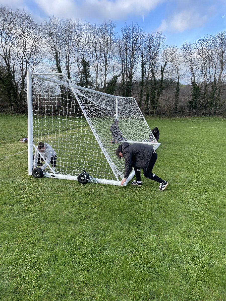 cpdtalybontfc2's tweet photo. It’s been a (very) long time coming….but we are finally back playing our home games in the village. 
Great effort over the last few weeks to get things ready. 
First home game 10th Jan 2026. 

Diolch i bawb am yr help, braf iawn cael bod nol ‘adre’ 🖤💛💛🖤 https://t.co/WqOy0ylB7j