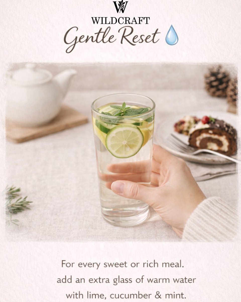 Gentle habits create lasting balance.
This season, choose awareness over restriction ; your body will thank you. ✨