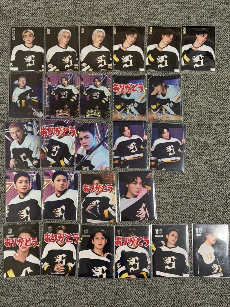 hs1010star's tweet photo. SEVENTEEN HOME トレカ交換

譲▶︎画像1.2

求▶︎画像3、4

同種での交換優先。セルカはセルカ同士

まとめて交換の方優先する場合があります。

郵送での交換📮希望です

 #SEVENTEENトレカ交換 https://t.co/NujHxdxKw0