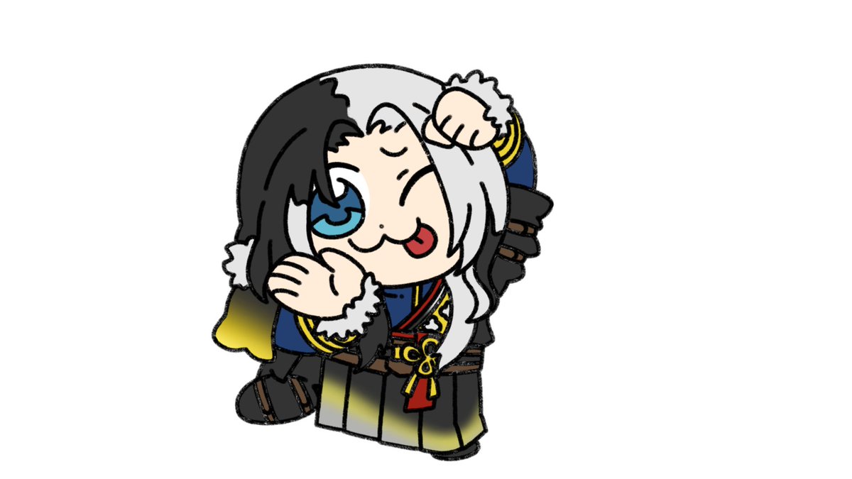 こちら月カフェ忘年会で翠ちゃん（ <a href="/nekomata_sui/">翠-sui-＠個人Vtuber</a> )が描いてくださいました！！！
舐めプ謝罪で私はとんでもない音声を出しました！
ﾍﾟﾛﾍﾟﾛﾍﾟﾛﾍﾟﾛﾍﾟﾛﾍﾟﾛ…あいつですあいつ！！めーんご☆
#猫又社納品一覧
#ばちゃそて絵