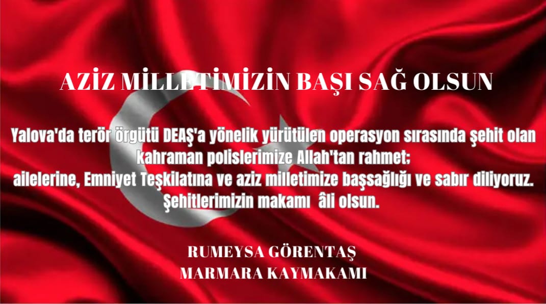 Marmara Kaymakamlığı (@tc_marmara) on Twitter photo 