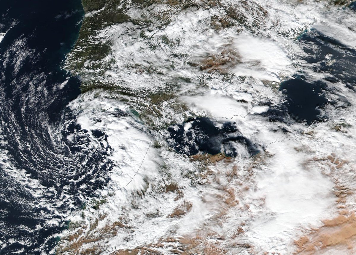 RAM_meteo's tweet image. La #Borrasca que ha afectado al suroeste peninsular, generando diversos #SCM, ha tenido características de  una baja fría, asimétrica y profunda, según los diagramas de fase del modelo ECMWF.