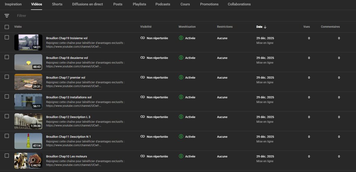 Techniques Spatiales tweet media