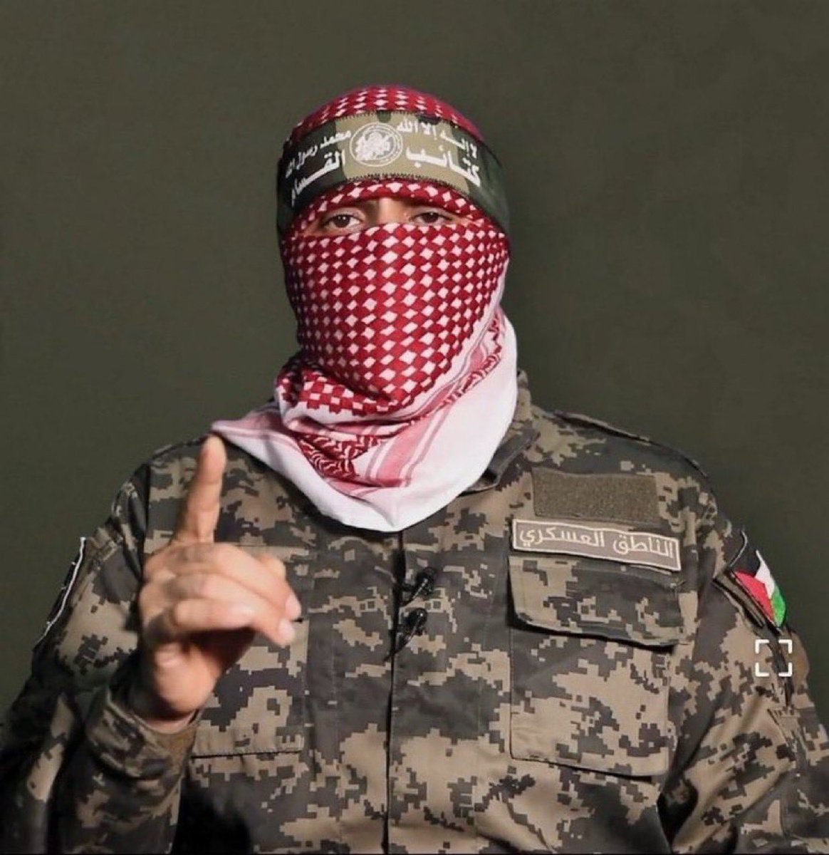 اللي يفتخر بالبطل الشهيد أبو عبيده يرفع يده 🖐🏻 

#غزه
#فلسطين