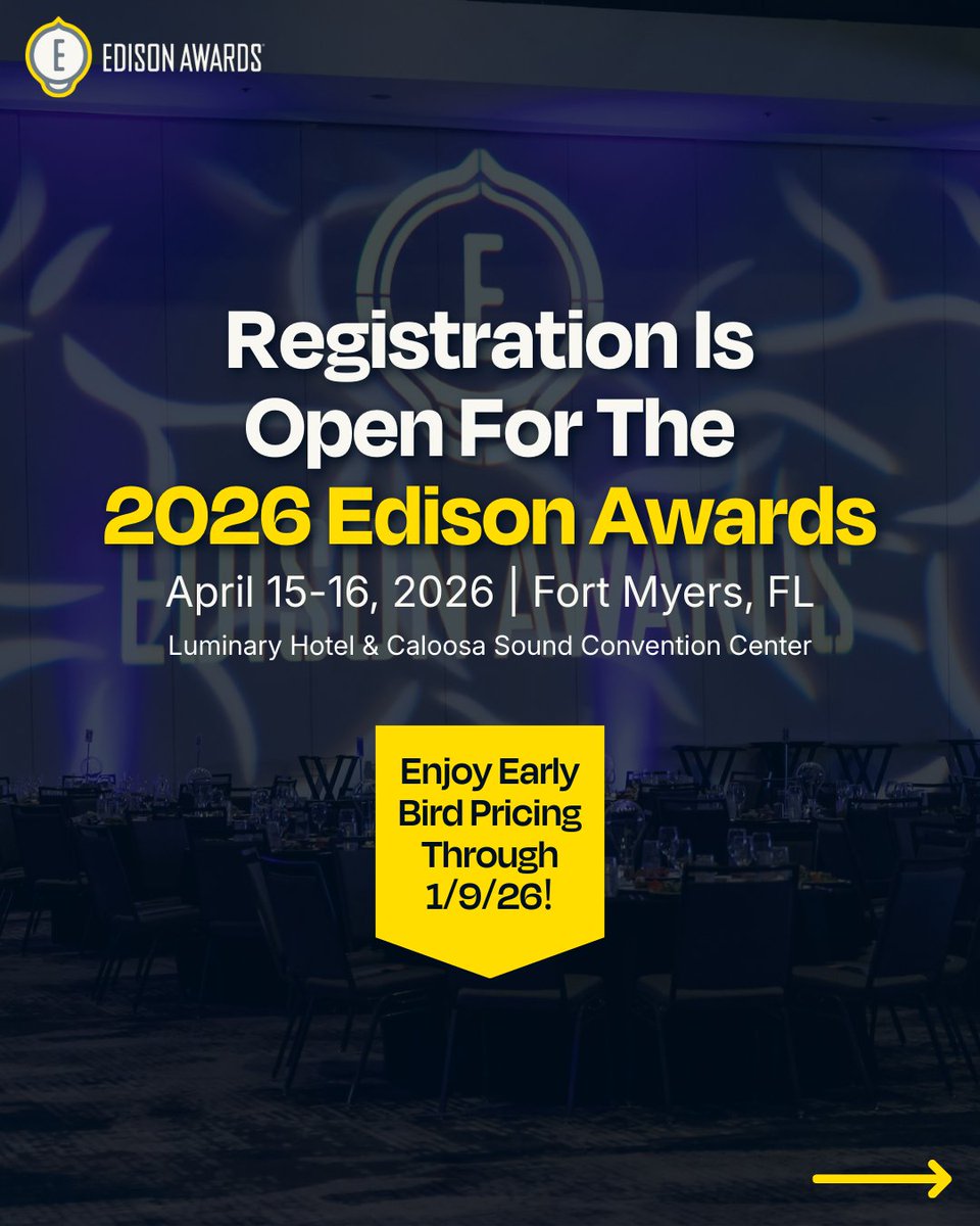 Edison Awards tweet media