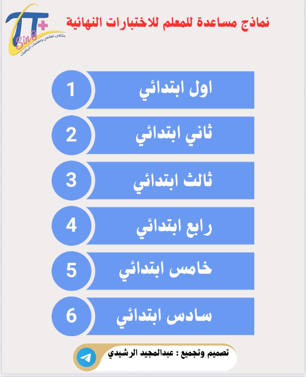 ملتقيات معلمي و معلمات الرياضيات tweet media