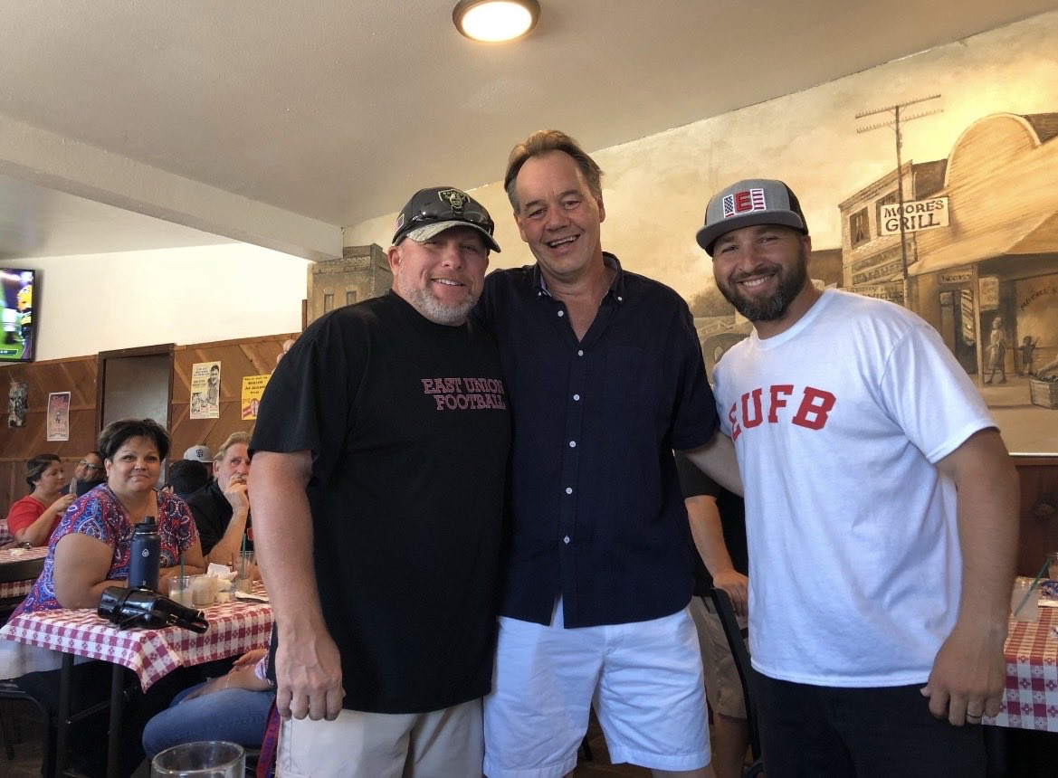 eoufb33's tweet image. Great supporter of our area athletes &amp;amp; programs. Thank you for your support of East Union Football. Rest in peace Rich we will miss you @BlackHatFootbal @euhsfootball25 @JasonStock20