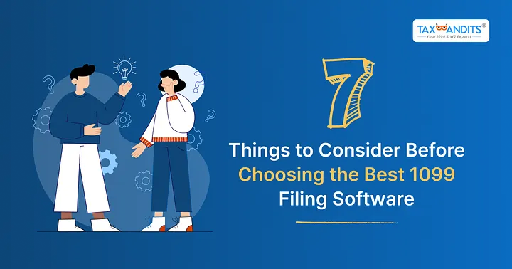 Most 1099 filing issues start before submission. This article highlights 7 key things to consider when choosing a 1099 filing system—beyond basic filing—like accuracy, corrections, &amp; reliable support. Read the article here: medium.com/@TaxBandits/7-…
#TaxBandits #1099filingsoftware