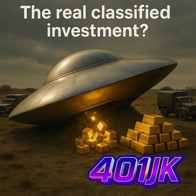 <a href="/traderInosuke/">POG 🧲</a> $401jK is the backup plan for people who never had a main one.

No trust funds.
No safety nets.
Just collective conviction and a long shot.

Laugh if you want.
Every revolution starts as a joke.