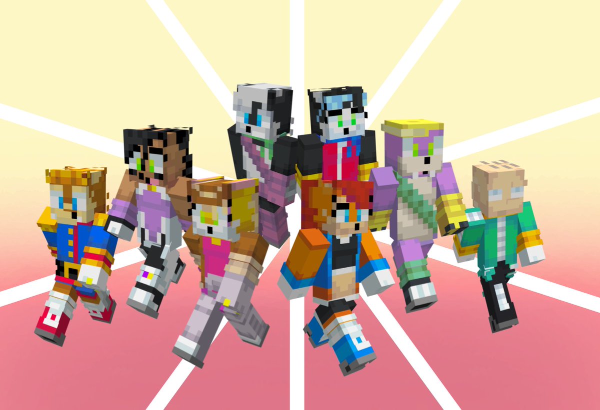 AbingOfc's tweet photo. AGORA A GALERINHA DA ARCHIE
Se quiserem pegar sรณ entrar na minha pรกgina no planet Minecraft
:)๐ https://t.co/Jy0W0jBqit
#sallyacorn #BunnieTheRabbot #AntoineDCoolette #RotorTheWalrus #NicoleTheHololynx #SnivelyRobotnik #GeoffreyStJohn #HersheyTheCat https://t.co/L1q6jihUlw