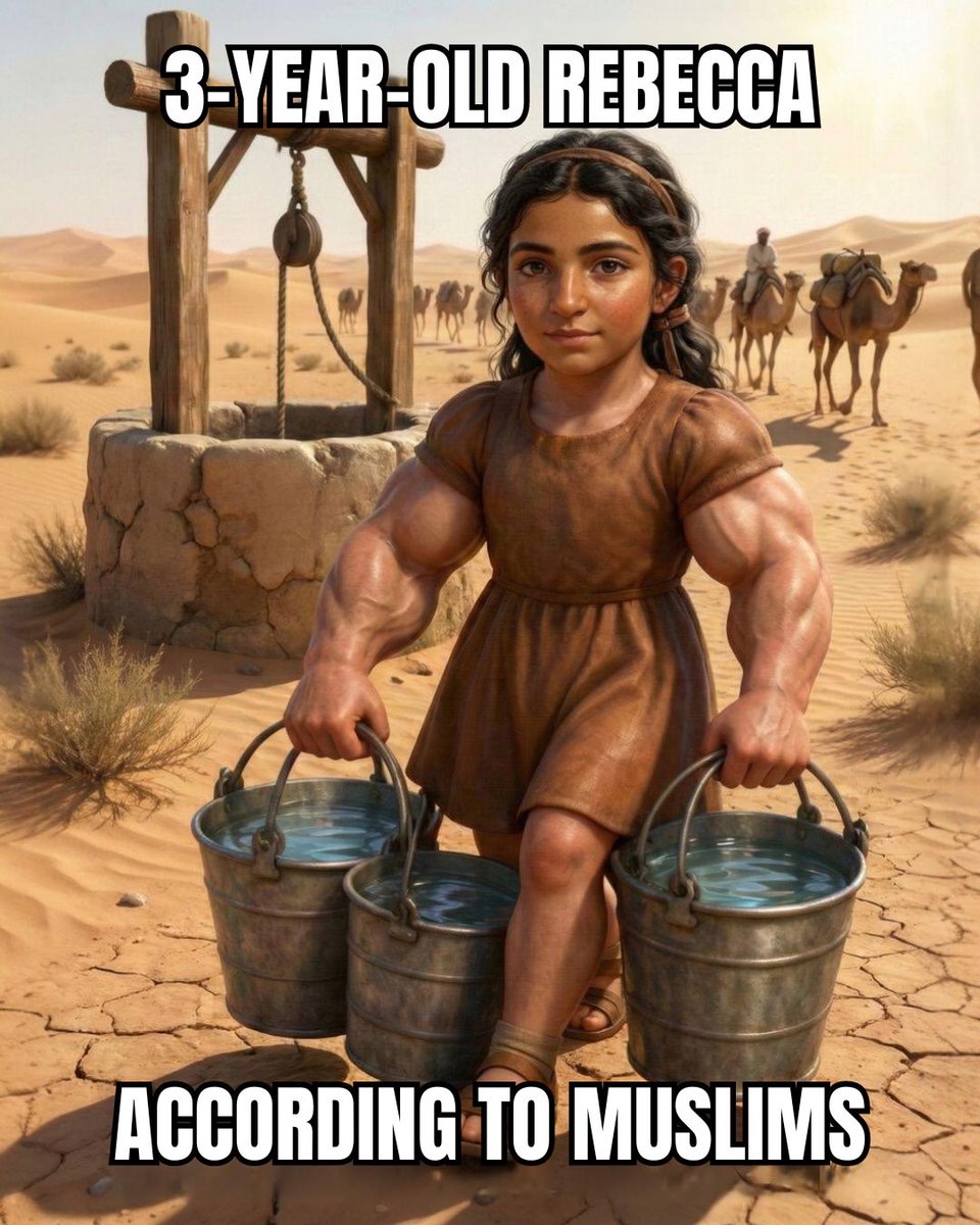 Not to mention that she was riding camels as well.

Genesis 24:64