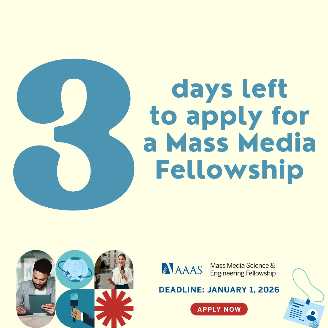 📢 Final call for applications to MMF 2026! Stuck on a section? Check out our collection of application tips here: aaas.org/programs/mass-…