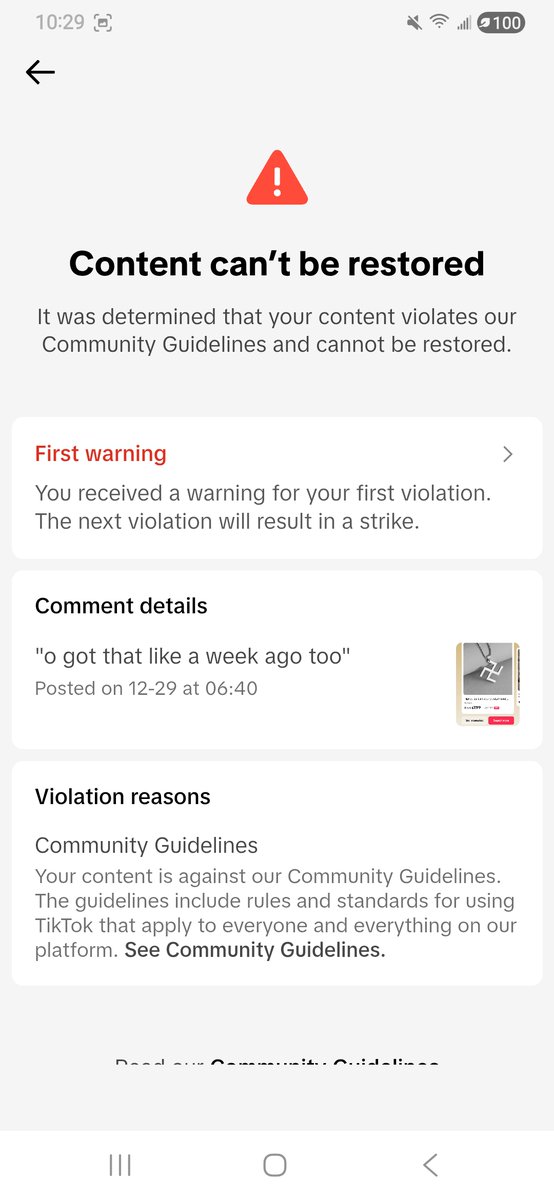 kyte_kitty's tweet photo. @tiktok_us Fix your app cuz why are they allowed to sell this but I can't show somebody what your app is selling? https://t.co/0qE4HXv2WW