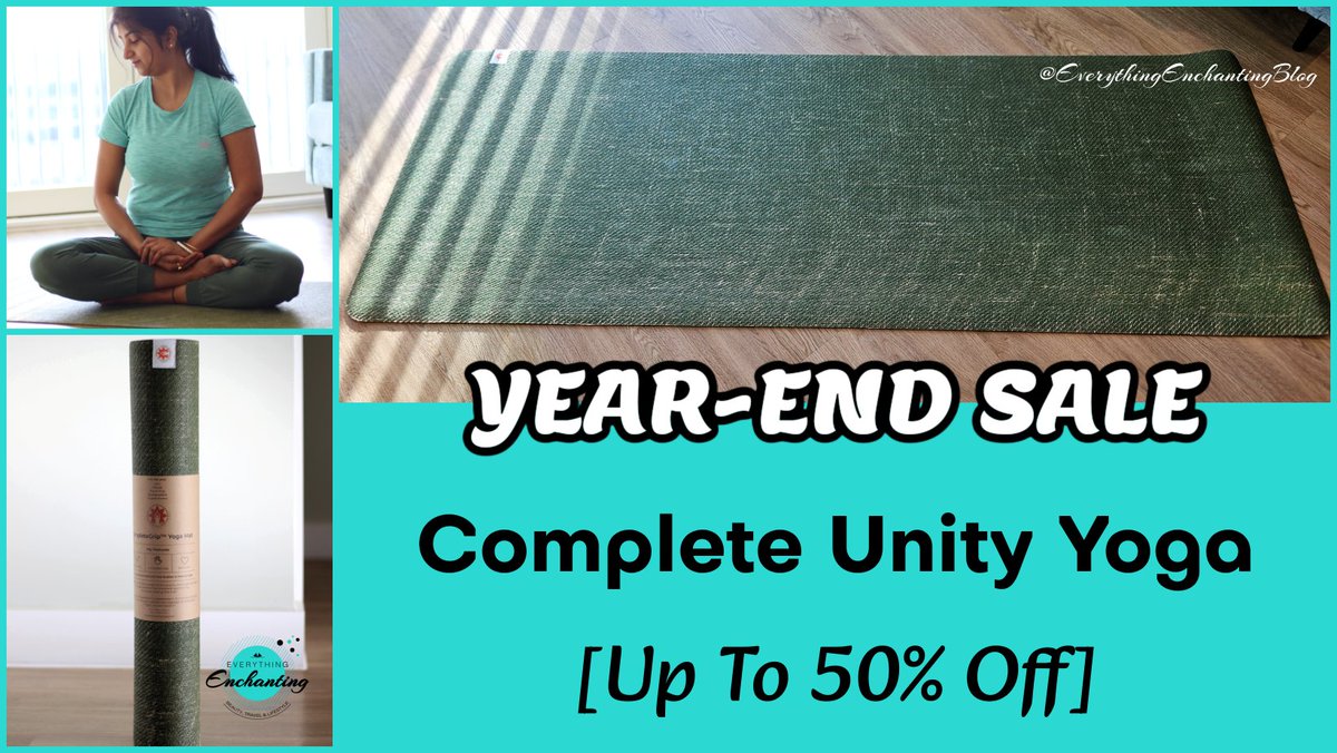 EverythingEnch1's tweet image. My favorite #mat from Complete Unity Yoga  is finally on sale. Score up to 50% off sitewide for a limited time.This is the perfect time to pick up a high-quality mat for yourself or a friend 😍 #ad 

👉🏻 tidd.ly/4nNxLml

#YogaCommunity #yogagirl #YearEnder2025 #UKDeals
