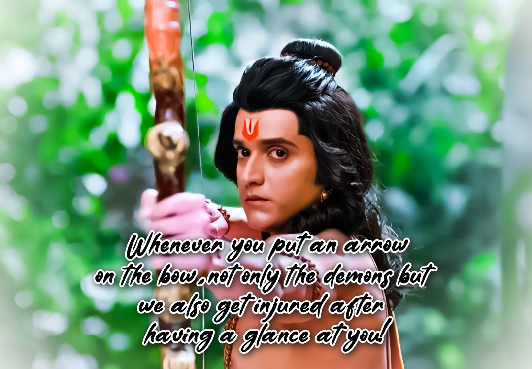 rk1sr1's tweet photo. Sharing some more quote edits of Sujay Sir as Shri Ram made by me for our gift magazine album! 🤗
This is Part-14! 😄
Comment your favourite one from all of these! ✍🏻
Also guess the scene from the show when it happened! 🤌🏻
Do Participate! 😇
Ready? 
#SujayReu
#ShrimadRamayan https://t.co/Lw6ZSs8ATo