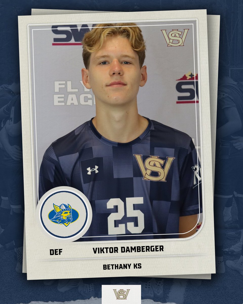 SWCC_Soccer's tweet photo. Next stop: Bethany College (KS) 🔵🟡

Congratulations to Viktor Damberger on continuing his soccer journey at the next level.

Proud of you and grateful you were part of the Flying Eagles 🦅⚽ https://t.co/Gn5uEitwIt